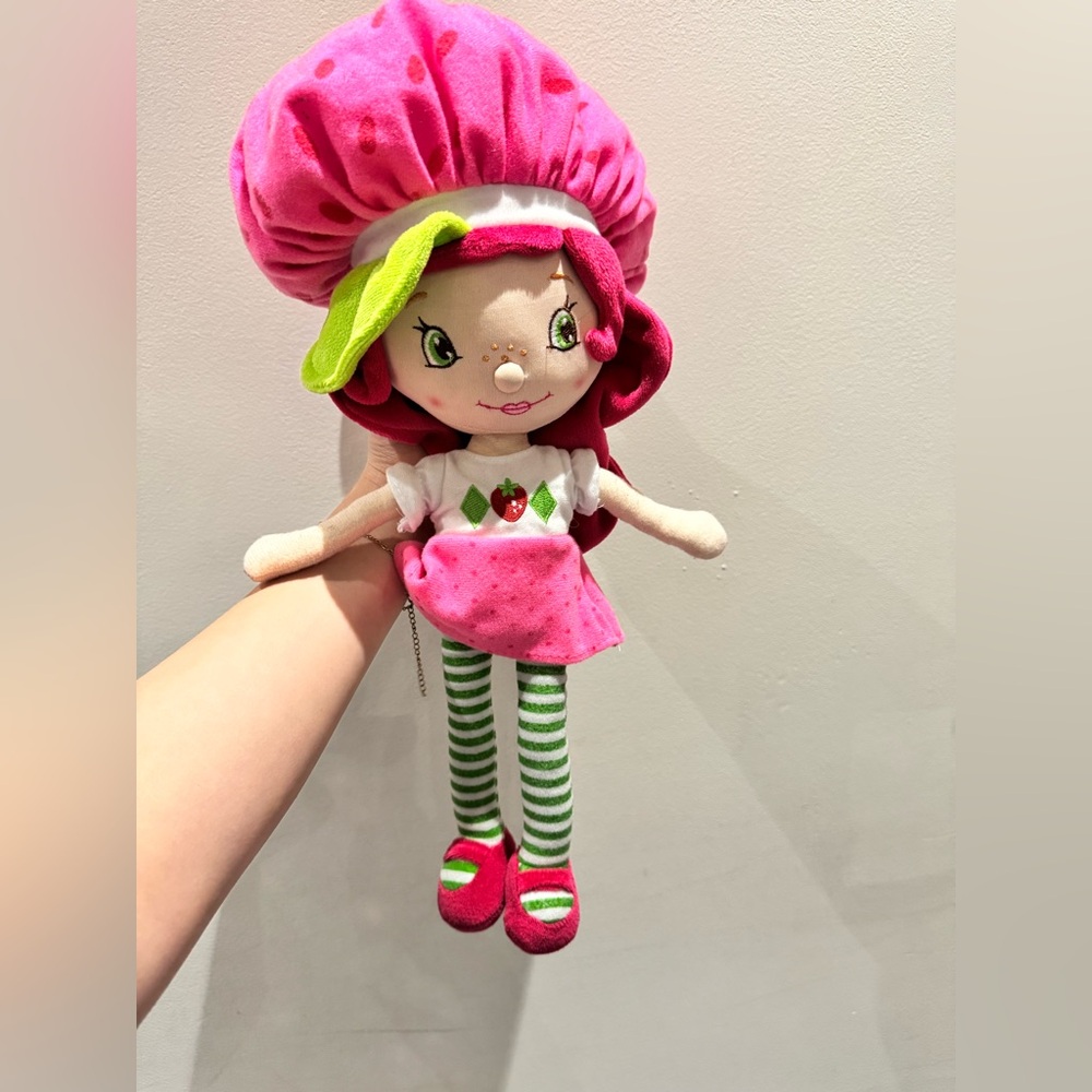 Vintage Strawberry Shortcake Plush Doll